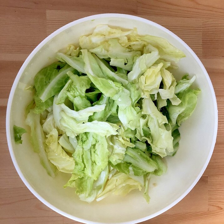無限簡単おつまみ!キャベツのポリポリサラダ